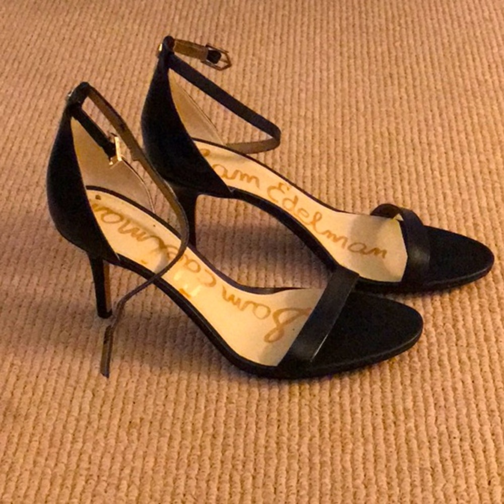 Sam Edelman black heels size 9 NEVER WORN!!!!!